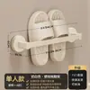Estante para Zapatillas de Baño sin Taladro Montado en la Pared Estante para Zapatos de Inodoro Estante para Toallas Estante de Almacenamiento para Zapatillas Detrás de la Puerta