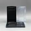 Película de Vidro Temperado para Celular Embalagem Blister de PET Bandeja Interna Preta de PP Biodegradável Amigável ao Meio Ambiente Papel para Fone de Ouvido Material de PP