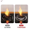 Estufa de Gas Engrosada de Diez Piezas Pegatina Protectora a Prueba de Aceite Cubierta Redonda para Estufa de Cocina Anillo de Papel de Estaño Aluminio