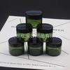 Pote Redondo Verde Escuro 20g Frasco de Creme Produto para Cuidados com a Pele Reembalado Frasco de Creme Facial 20ml Frasco de Pomada Pote de Creme para Olhos Frasco de Pó Glitter