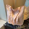 Bolsa de Tecido de Nylon para Mulheres, Grande Capacidade, Nova Bolsa de Ombro Versátil Outono e Inverno 2026, Bolsa de Tecido com Toque de Luxo, Bolsa Tote para o Dia a Dia