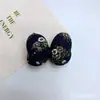 Accesorios de Flor de Cinco Pétalos Rellenos de Algodón Floral Oscuro, Accesorios DIY para Ropa, Flor para Zapatos, Ropa de Bebé, Material para Funda de Teléfono Móvil