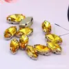 Atacado do Fabricante Diamante de Vidro Marquise com Garras Costurado à Mão Garra de Diamante DIY Acessórios de Casamento Gola de Roupa Acessórios Decorativos