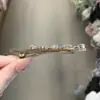2026 Nova Presilha de Cabelo Exquisita Super Brilhante com Strass, Presilha de Cabelo para Testa, Presilha Jacaré, Acessório de Cabelo Versátil para o Dia a Dia