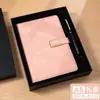 Caja de Regalo con Cuaderno A5 Set Personalizado Libro de Actas de Reunión Cultura de Oficina de Negocios Bloc de Notas Sencillo Cuaderno Personalización