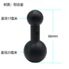 Acessório Clipe de Telefone com Cabeça de Bola 17mm Suporte para Câmera Esportiva Tablet Haste de Extensão Bola Gopro Suporte para Carro Liga de Alumínio