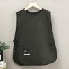 Delantal de Cocina para el Hogar Estilo Coreano Impermeable Ropa de Trabajo para Cafetería Chaleco Transpirable Estilo Delantal para Hombres y Mujeres