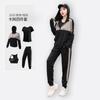 Traje deportivo Traje de ropa de yoga y fitness para mujer Deportes Correr Gimnasio talla grande chica gordita Cubre vientre Delgado Pantalones Harem