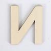 Letras mayúsculas inglesas de madera DIY 26 letras virutas de madera manualidades accesorios para decoración del hogar accesorios para sesión de fotos