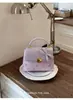 Bolsa Cuadrada Pequeña de Dibujos Animados de Niña Linda 2026 Nueva Bolso de Hombro Estilo Japonés Bolso Cruzado para Mujer Bolso de Mano con Textura de Alta Calidad