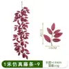 Enredaderas de Plantas Artificiales, Enredaderas de Eucalipto de Primavera, Hiedra Verde para Decoración del Hogar, Enredaderas Artificiales de Hoja de Azufaifo