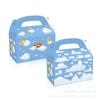 DD149 Amazon White Cloud Rainbow Sun Moon Star caja portátil de dulces de regalo de tarjeta blanca