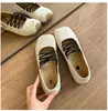 Zapatos Bajos de Encaje Francés con Cordones Estilo Ballet para Mujer Colección Otoño 2026 Nuevos Zapatos Suaves en Par con Faldas Zapatos Mary Jane Zapatos para el Trabajo