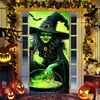 Adesivos de Porta de Halloween Temu, Coberturas de Porta, Tecido de Decoração de Fundo, Decoração de Atmosfera de Terror, Fábrica de Origem, Tecido de Decoração de Halloween