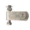 Os fabricantes fornecem acessórios de metal para ponto de suspensão, placa de suspensão tipo UB UB-7/10/12, peças galvanizadas a quente, acessórios de metal para conexão de energia