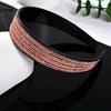 Tiara de Cabelo Atacado com Strass e Cristais, Feita à Mão com Base Adesiva de PC, Dentes Internos Antiderrapantes, Adequada para Prender Franja Traseira, para Cabelo Branco, Versátil para Estudantes