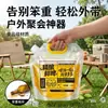 Bolsa Tote Transparente Espessa de 5 Litros para Cerveja Artesanal com Grande Capacidade, Saco de Embalagem para Base de Sopa de Hot Pot com Bico de Sucção