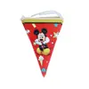 Nueva Colección de Banderines Triangulares con Temas de Dibujos Animados para Decoración de Fiestas de Cumpleaños y Festividades, Accesorios y Pancartas