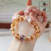 Espíritu Joven Cristal Natural 2024 Nuevo Diseño Original Torre Amarilla Pulsera de Cristal Pulsera del Pequeño Libro Rojo para Mujer