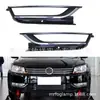 Adecuado para Volkswagen 11-15 Passat CC Pantalla de Luz Antiniebla Delantera Rejilla del Parachoques Delantero Marco de Niebla Pantalla de Luz Diurna Marco de Lámpara