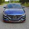 Adecuado para Hyundai Festa Labio Frontal Modificado Modelo Combate Pala Frontal Alerón Trasero Persiana Esquina Trasera Protector de Esquina de Parachoques