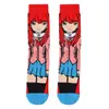 Calcetines de algodón de tubo largo de dibujos animados, personalidad, calcetines de personaje de dibujos animados de fabricantes de placa recta, calcetines de dibujos animados de personalidad neutra para hombres y mujeres de tubo medio europeos y americanos