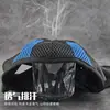 Máscara de Equitação Verão Masculina Chapéu Baotou Outdoor Máscara Facial Completa Respirável com Máscara de Modal à Prova de Suor para Motocicleta