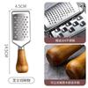Madeira de Acácia Aço Inoxidável 304 Mini Ralador de Queijo Ralador de Queijo Doméstico Vertical Utensílio de Cozinha Ralador de Limão