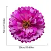 5 piezas de decoraciones de flores de papel gigantes para decoración de primavera, fiestas festivas, reuniones de cumpleaños y otros eventos festivos, con materiales de papel floral.