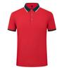 Camisas tipo Polo de Trabajo Bloque de Color Camisas Personalizadas de Cultura Corporativa Ropa de Trabajo Solapas Bordadas Manga Corta Logo Impreso Imágenes Hecho a Medida