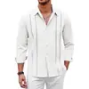 Camisa casual estilo americano INS para hombre, de alta gama, corte slim, manga larga, estilo europeo, a rayas, chaqueta casual de trabajo