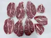 Australiano 203 Black Angus M2+ Cobertura do Olho da Carne Corte Original Coroa de Bife Carne de Floco Alimentada em Vale Churrasco Churrasco Atacado