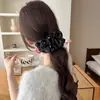 Presilha de Cabelo Banana Bolinhas para Mulheres 2025 Novo Estilo Presilha Vertical Penteado Meio Preso Parte de Trás da Cabeça Grampo de Cabelo Doce Acessório de Cabelo para Mulheres
