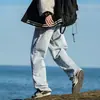 Jeans para Hombre 2026 Primavera Nuevos Pantalones Rectos Sueltos Pantalones Largos de Mezclilla Estilo Americano de Gama Alta para Hombre