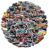 50/100 Peças de Adesivos de Grafite para Carro Caderno Skate Copo d'Água Mala Adesivos Decorativos de Grafite à Prova d'Água Atacado