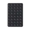 Fabricante Personalizado Popular Magnético Silicone Ventosa Suporte para Celular Retangular Antiderrapante Adesivo Traseiro Suporte para Celular Dupla Face