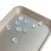 Nuevo modelo transfronterizo: Serie de colores macaron electrochapados Ditu Spider Cut Pro, accesorios para decoración de uñas DIY, aretes y diamantes sueltos redondos