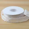 Cinta de Gasa de Poliéster Ondulada de 2.5cm Copo de Nieve Cinta para Empaque de Flores Frescas Ramo Cinta para Hornear Pasteles Accesorios para el Cabello Hechos a Mano de Alta Calidad