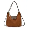 Bolso tote de leopardo moderno de gran capacidad, nuevo bolso de hombro cruzado vintage de alta gama para el trabajo, mochila multifuncional