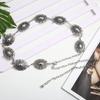 Nueva Cadena de Cintura Transfronteriza Retro Multi-Elemento Estilo Étnico Cadena Tallada Cadena Corporal Nicho de Alta Gama Accesorios para Falda