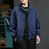 2026 Chaqueta para Hombre Estilo Nuevo Retro Americano Holgada Abrigo para Pareja Cremallera Bidireccional de Alta Calidad 12 Colores Cuello Alto Superior Transfronterizo