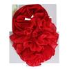 Cachecol Feminino Cachecol de Pescoço Cachecol de Cabeça Cachecol de Pescoço Moda Primavera e Outono Gola Flor Flor Criativa Acessórios de Cabeça Versáteis Cachecol de Seda de Cor Pura