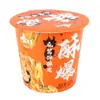 Fideos Fríos Lin Laodi 100g Listos para Comer Comida Instantánea Fría Sustituto de Comida Picante y Ácida Sin Cocinar Perezoso Moderno Snack Snack de Medianoche