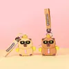 Llavero de Silicona de Bebé Llorando Billetera para Monedas Colgante de Bolso Mini Bolsa para Auriculares Pequeña Billetera Accesorios para Niños