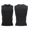 Colete Esportivo de Secagem Rápida Masculino Basquete Fitness Camisa Sem Manga Tendência Verão Casual Absorvente de Suor Cor Sólida Roupa Esportiva Ajustada