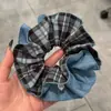 Diadema de Doble Capa con Estampado de Leopardo Retro para Mujer 2025 Nueva Diadema Grande para Cola de Caballo Baja Accesorios Elegantes para el Cabello