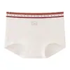 Novedad de verano cómodos calzones de algodón puro texturizado para mujer 10A antibacterianos entrepierna 100% algodón bordes que no se enrollan para niñas calzones tipo bóxer pequeños