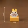 Muñeca Corgi linda y regordeta, perfecta para decoraciones DIY de casas de muñecas, accesorios de caja sorpresa y adornos para paisajes en miniatura