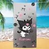 Nueva Toalla de Playa Estampada de Venta Caliente Transfronteriza Stitch Kuromi Toalla de Playa Toalla de Dibujos Animados para Niños Venta al por Mayor Paño de Toalla
