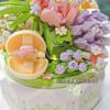 Senbao 611050 Caja de Música de Té de Flores Juguete de Ensamblaje Infantil Compatible con Bloques de Construcción de Juguete de Alta Calidad Regalo de Flores Venta al por Mayor